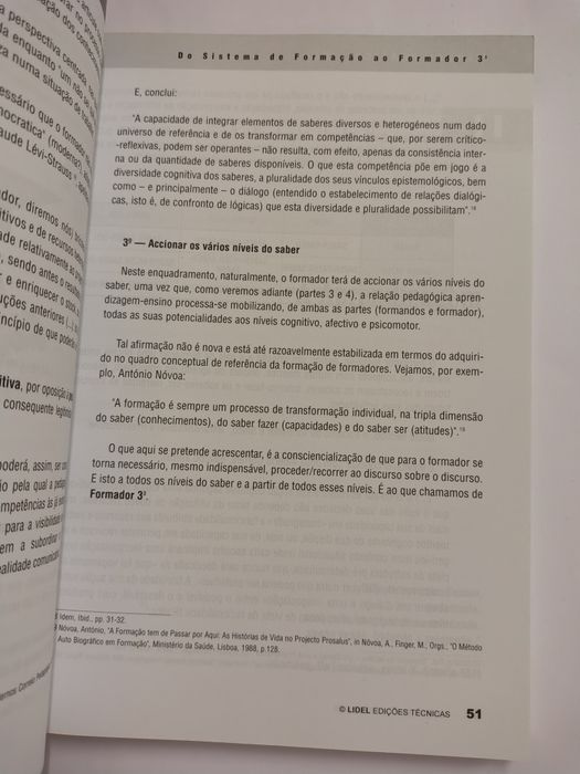 Formação Pedagógica de Formadores, de Luís Ferrão