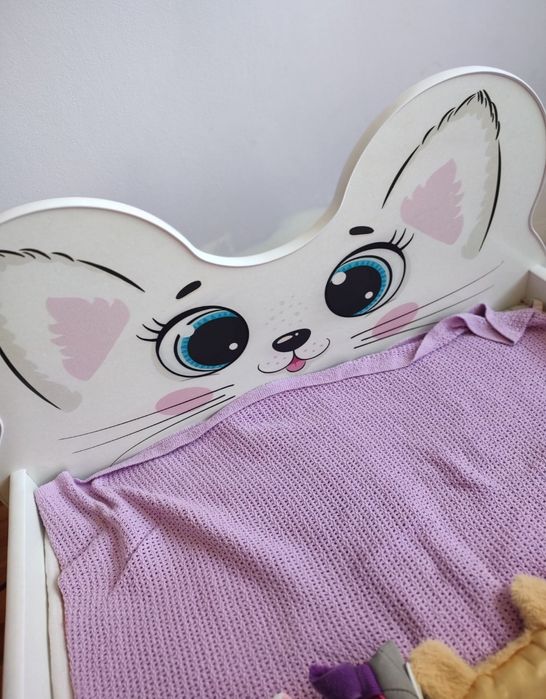 Łóżko 160x80cm z materacem i szufladą