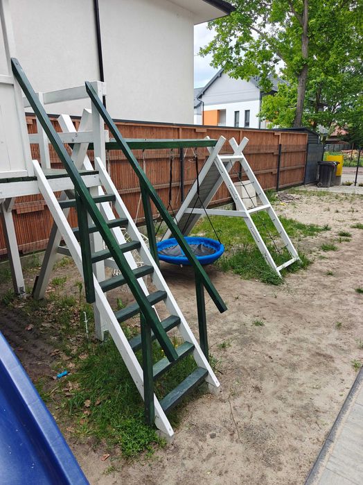 Domek dla dzieci ogrodowy plac zabaw