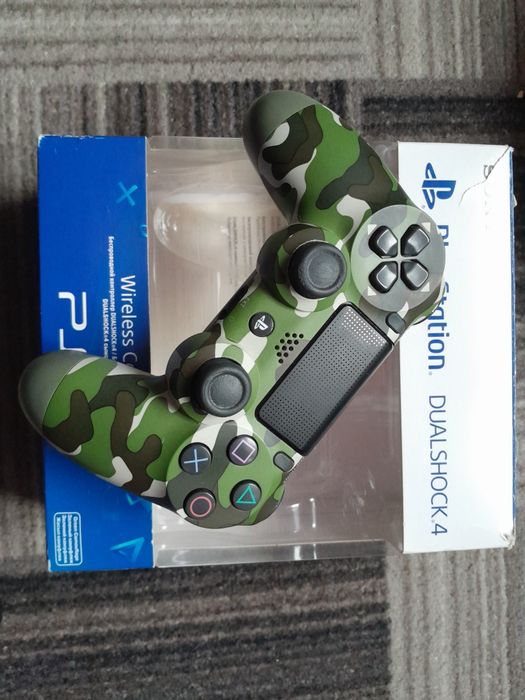 Джойтик  Dualshock 4(Зелений комуфляж)