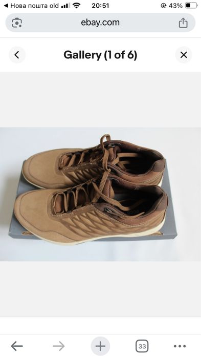 Ecco exceed low 43 кроссовки кросівки ecco