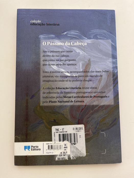 O Pássaro da Cabeça e mais versos para crianças