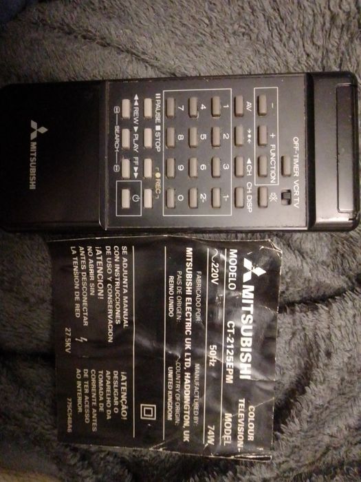 Comando Original para Televisão Mitsubishi64575345811969121