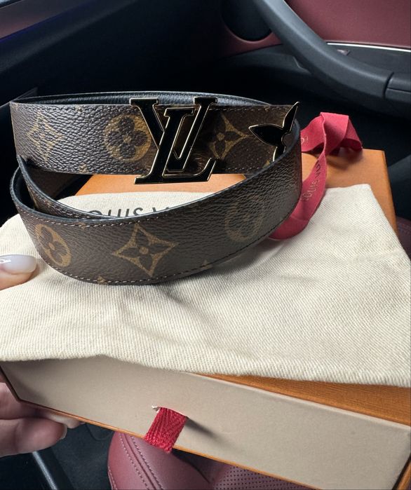 Ремень, пояс lv , louis vuitton оригинал