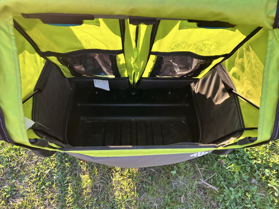 Przyczepka rowerowa Thule Cab 2 zielona