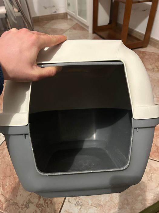 Caixa de areia para gato