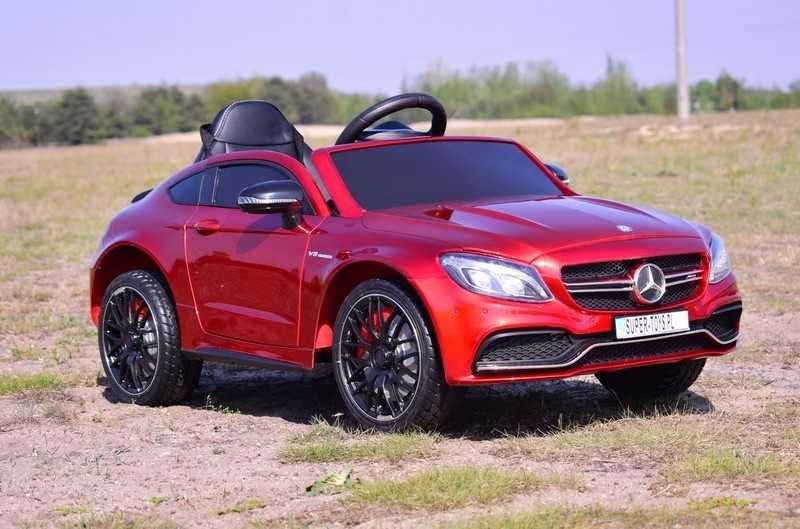BAWIBUS.PL Auto samochód na akumulator MERCEDES C63 Cabrio dla dzieci