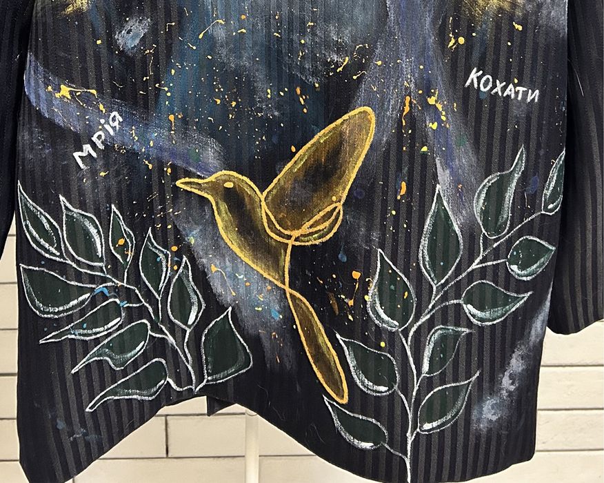 Піджак розписаний ручна робота