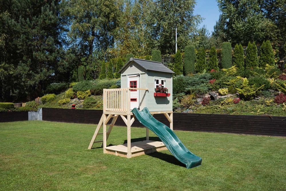 Domek ogrodowy dla dzieci z podestem 120 cm