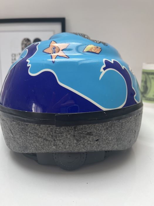 Kask rowerowy dla dziecka z motywem morza