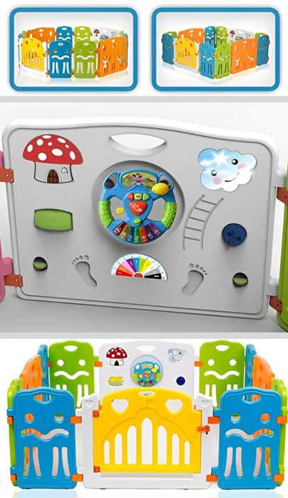 Star Ibaby Parque Infantil XL com jogos