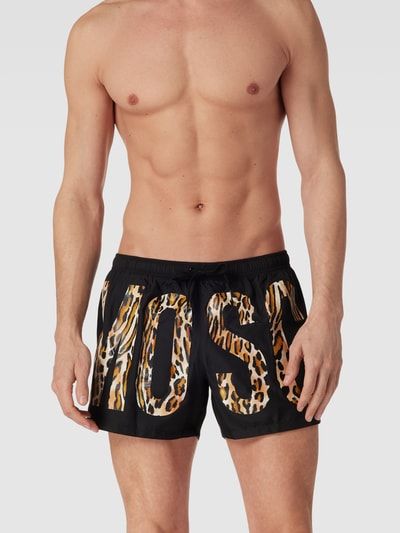 Spodenki szorty kąpielowe logowane Moschino M