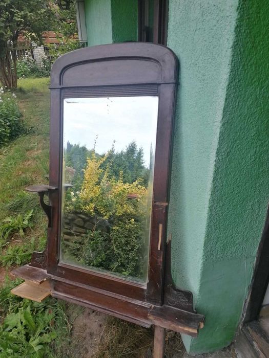 Toaletka,lustro,antyk.