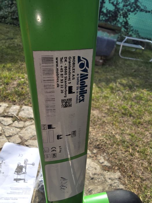 Ambona chodzik rollator balkonik  podpórka inwalidzka.Lekki aluminiowy