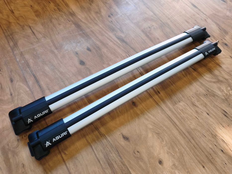 Bagażnik na reling otwarty klasyczny Aguri Prestige S2 z belkami P1/P2 90-95 i 85-90 cm