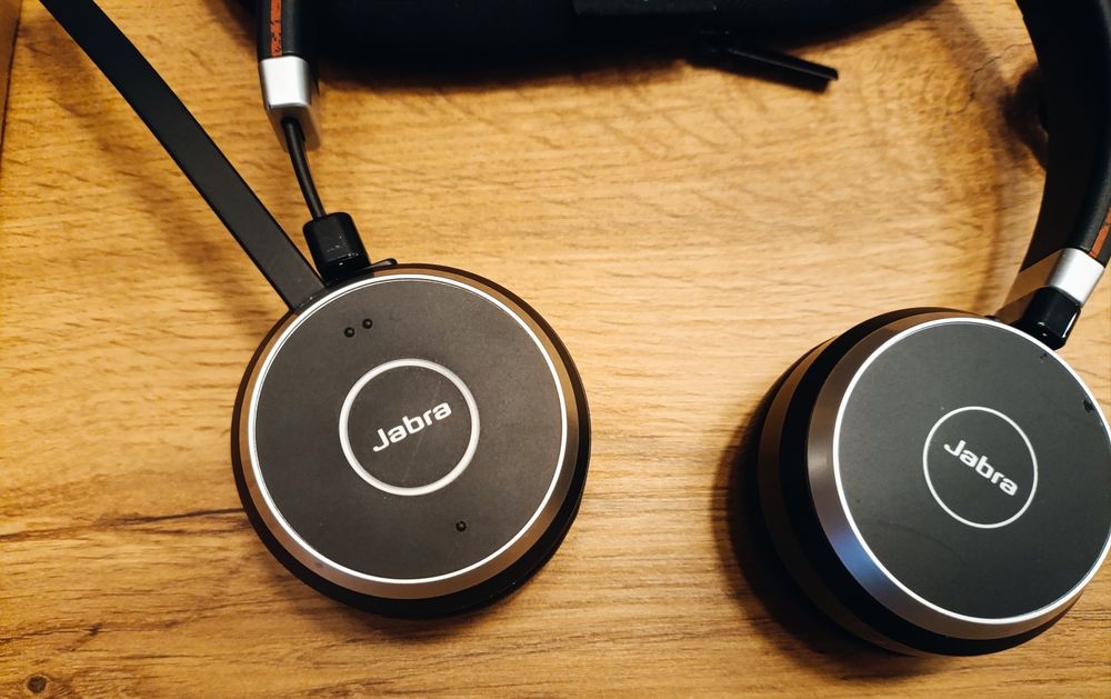 Słuchawki Jabra Evolve 65 SE MS Stereo + Adapter Link 380. Nowe osłony