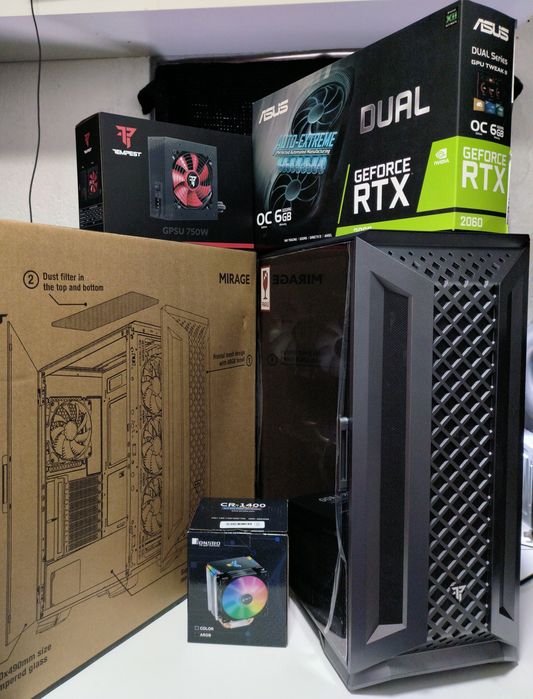 PC Gamer Core i7 9700( 4,7ghz) + RTX 2060+16gb+ SSD 1,5TB Algueirão-Mem ...