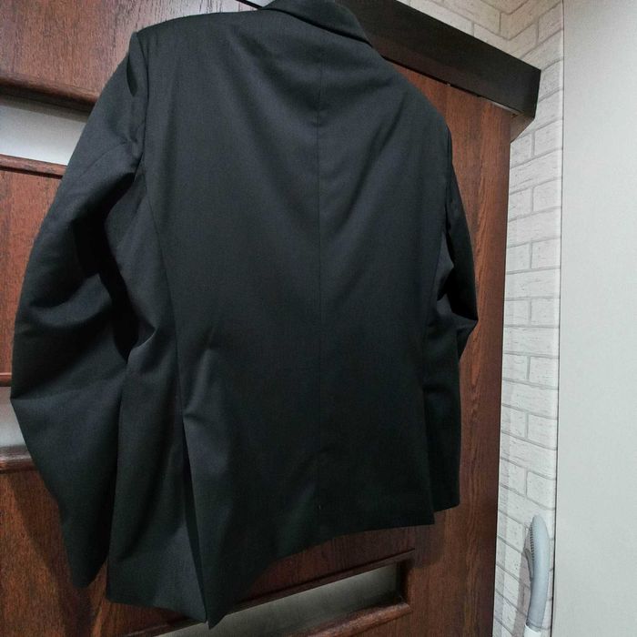 Garnitur czarny i niebieski