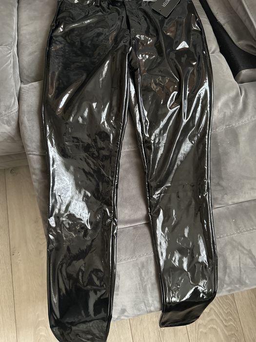 Spodnie błyszczace xs