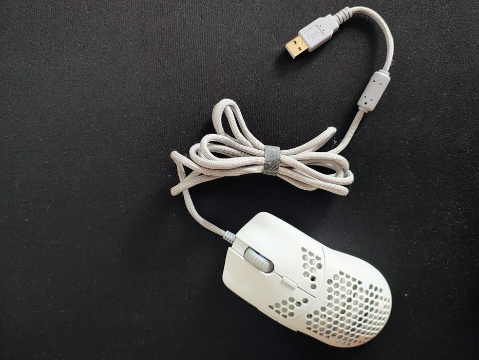 Mysz gamingowa biała