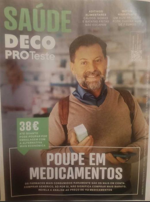 5 Revistas Saúde Deco Proteste - 168, 169,170,171 e 172