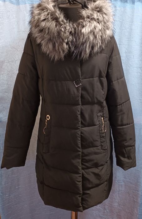Пальто пуховик размер 44