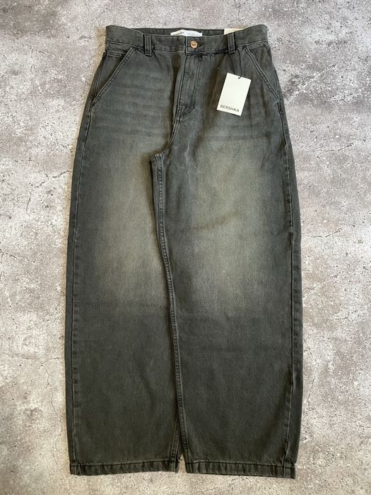 ОПТ!! (Разные цвета) Широкие джинсы Bershka skater super baggy