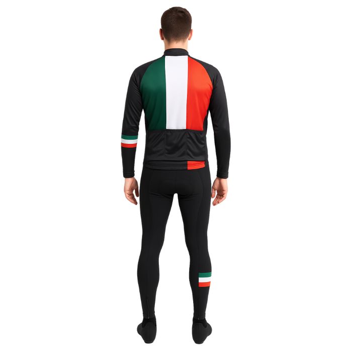 Strój rowerowy kolarski męski XL ocieplany komplet
