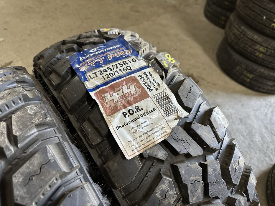 Шини нові 245/75R16 COOPER Discovered STT Pro 2шт