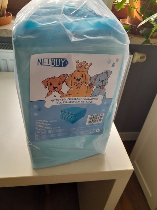 Podkłady  higieniczne dla zwierząt, duże. 100 szt.