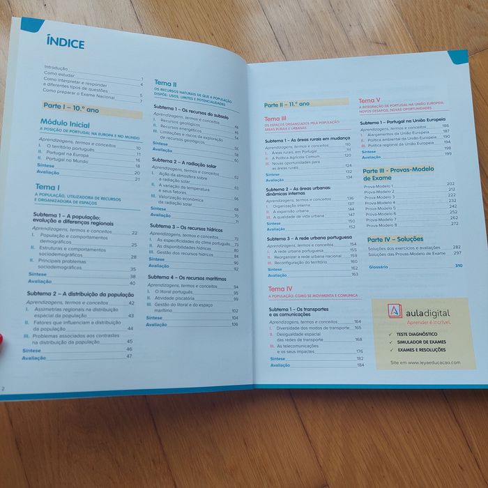 Livro preparação Geografia A 11 ano