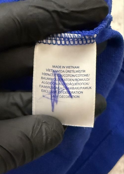 Оригінальний Ralph Lauren синя чоловіча поло в ідеальному стані розмір XL
