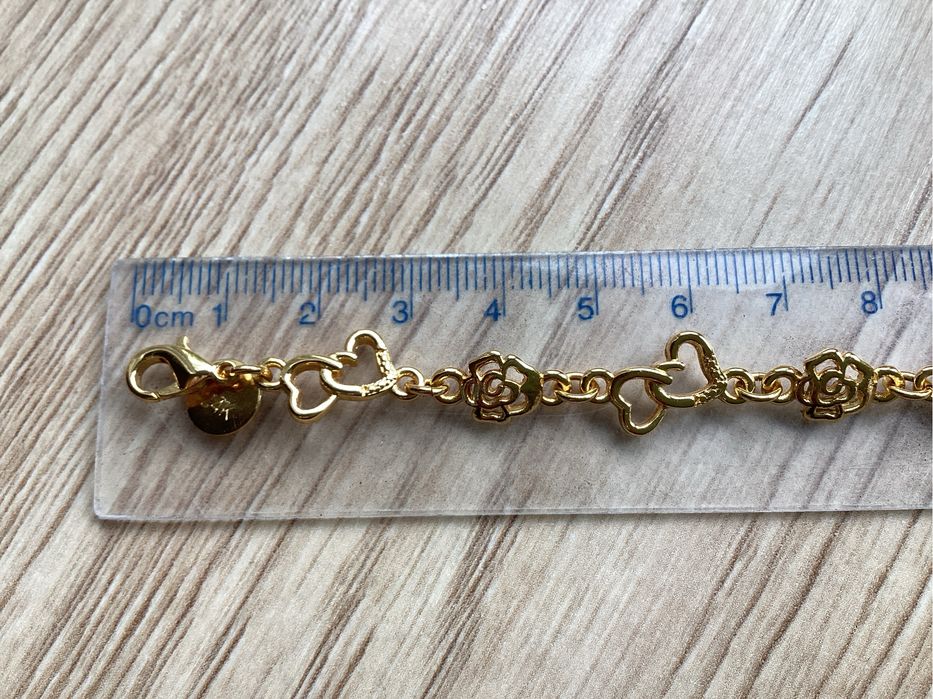 Piekna bransoletka 24k