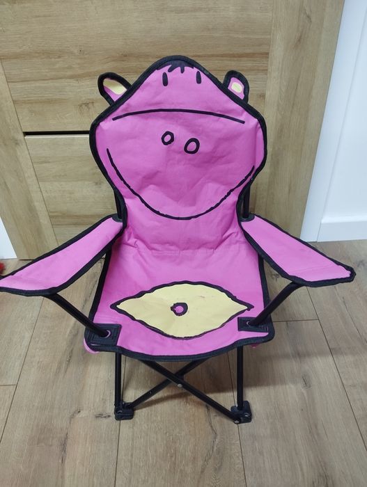 Krzesełko campingowe dla dzieci, krzesełko wędkarskie Kayoba