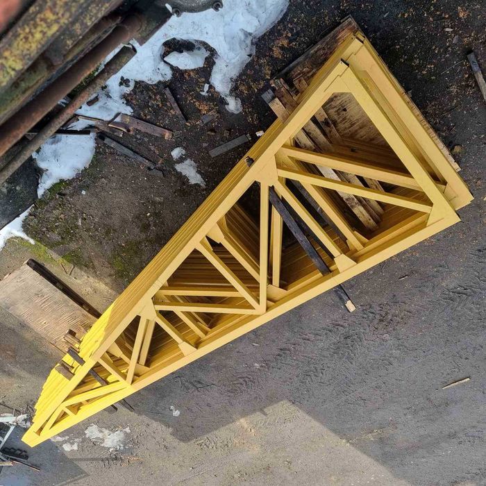 Виготовлення ферм для складів, піднавісів, ангарів.  Металоконструкці