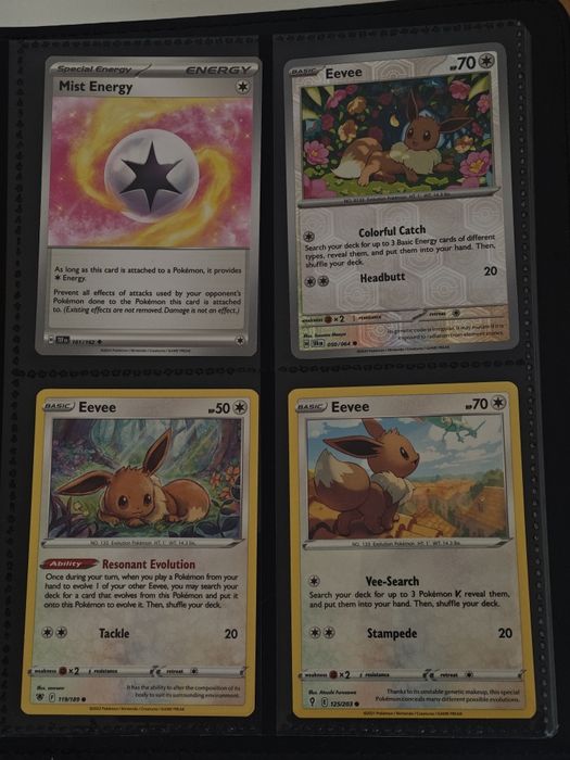 Binder Pokémon com cartas – Coleção / Iniciação
I