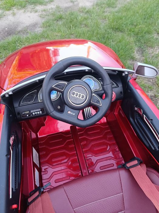 Auto na akumulator Audi RS 5 + PILOT DLA RODZICA | Nowy akumulator