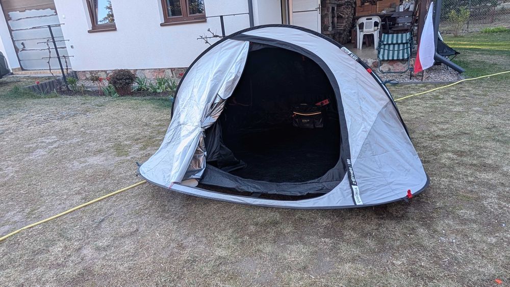 Namiot kempingowy Quechua 2 Seconds Fresh&Black 2-osobowy - Decathlon