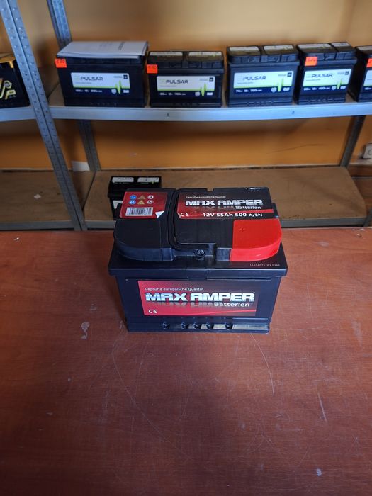 Akumulator Max Amper 55Ah 500A
