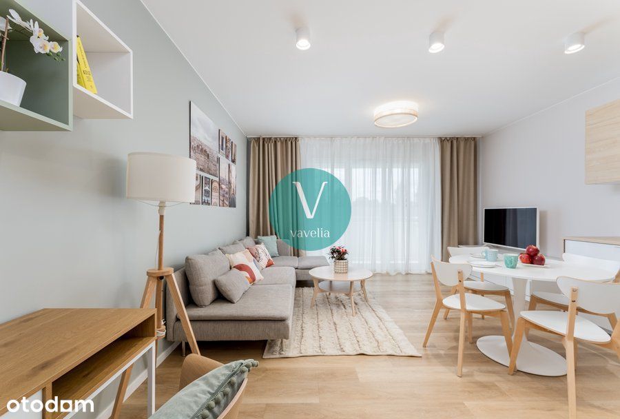 3 pok. świetnie skomunikowane, tuż przy Bagrach 55,55 m2