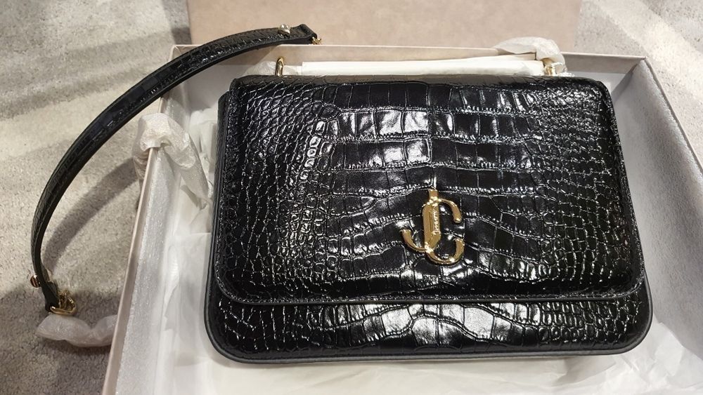 Torebka Jimmy Choo, oryginał z metką, pudełkiem oraz woreczkiem, nowa