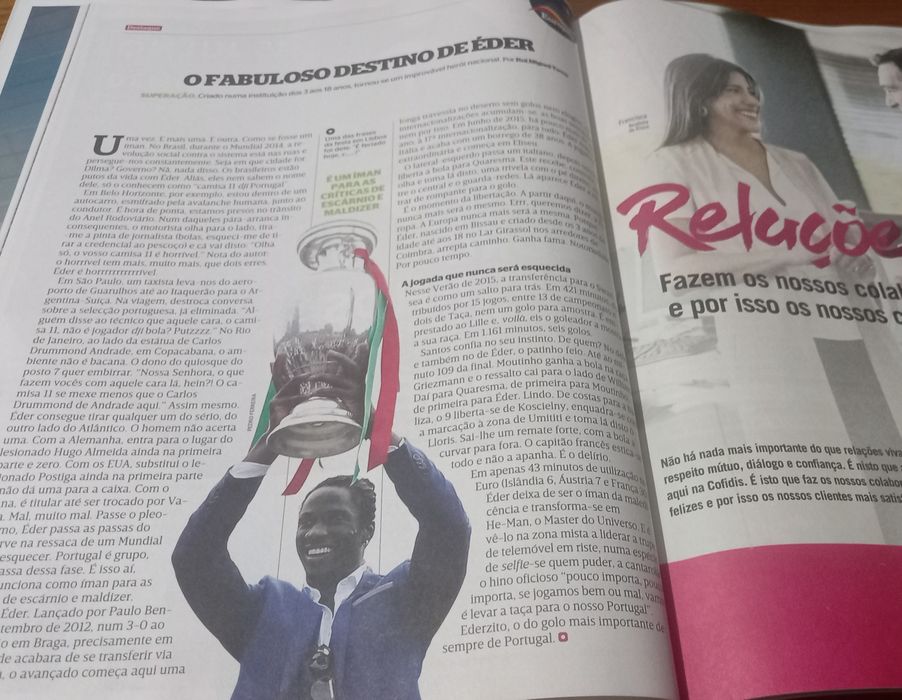 Cristiano Ronaldo e Éder campeões 2016 eternos em revista