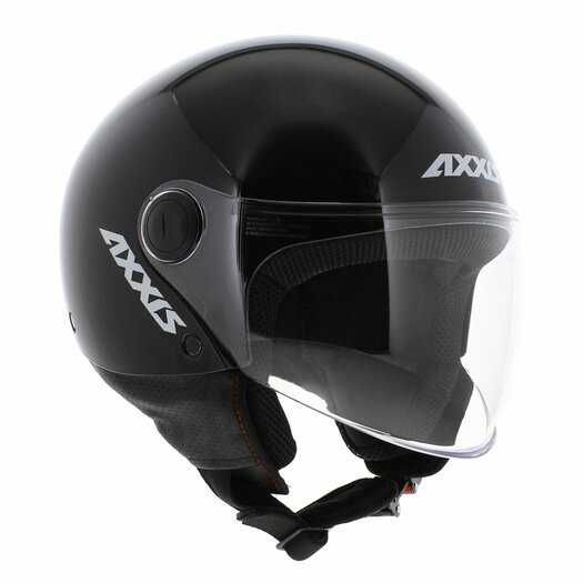 Capacete Jet AXXIS Preto todos os tamanhos