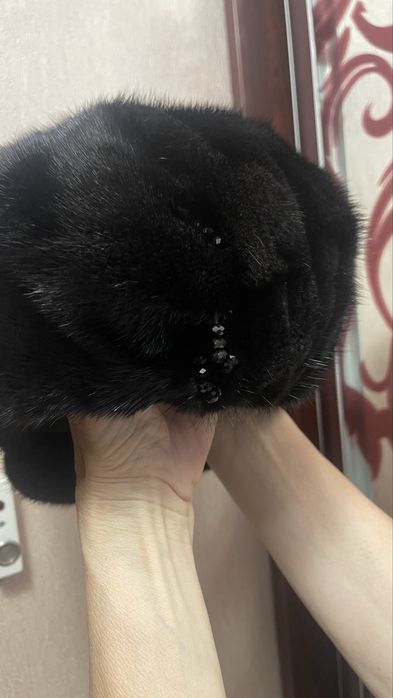 Норковый берет