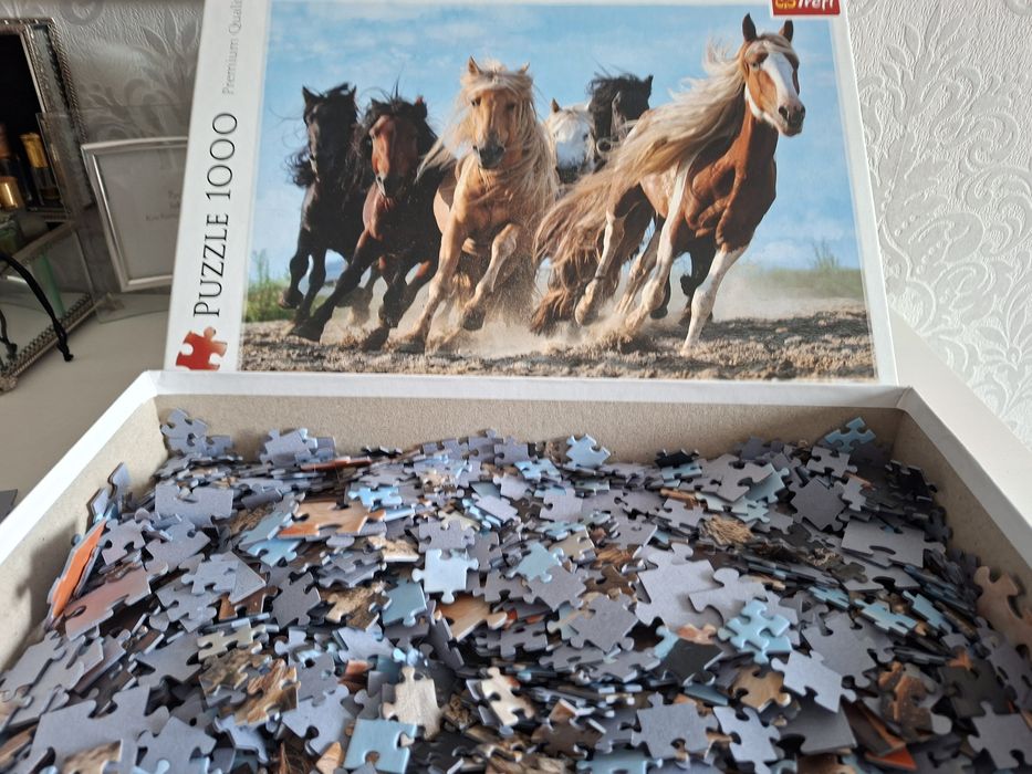 Puzzle konie 1000 elementów