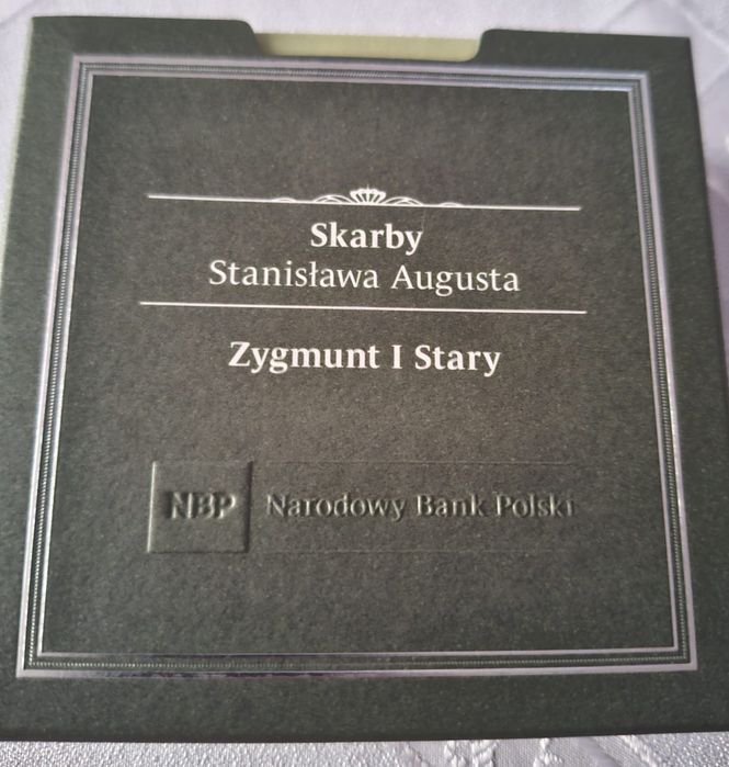 Zygmunt Stary 50 zł SSA Skarby Stanisława Augusta