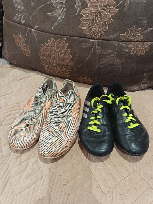 футбольні бутси Adidas Conquisto II FG і футбольні бутси adidas Nemeziz .1