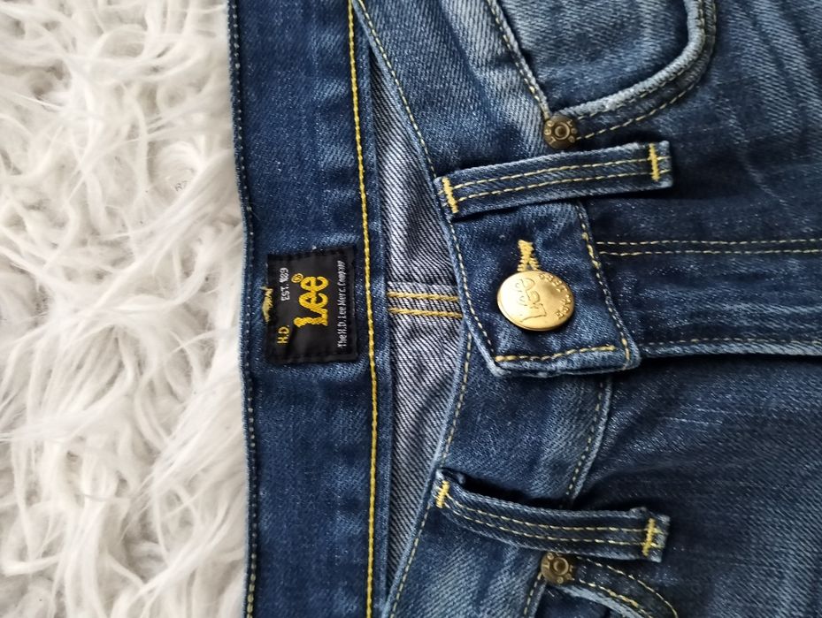 Lee jeansowe szorty 15Y XS/S – klasyczny denim, stan bardzo dobry