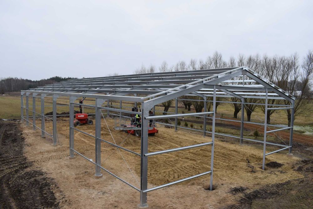 Konstrukcja stalowa 15x30 Ocynkowana w 30 dni Producent