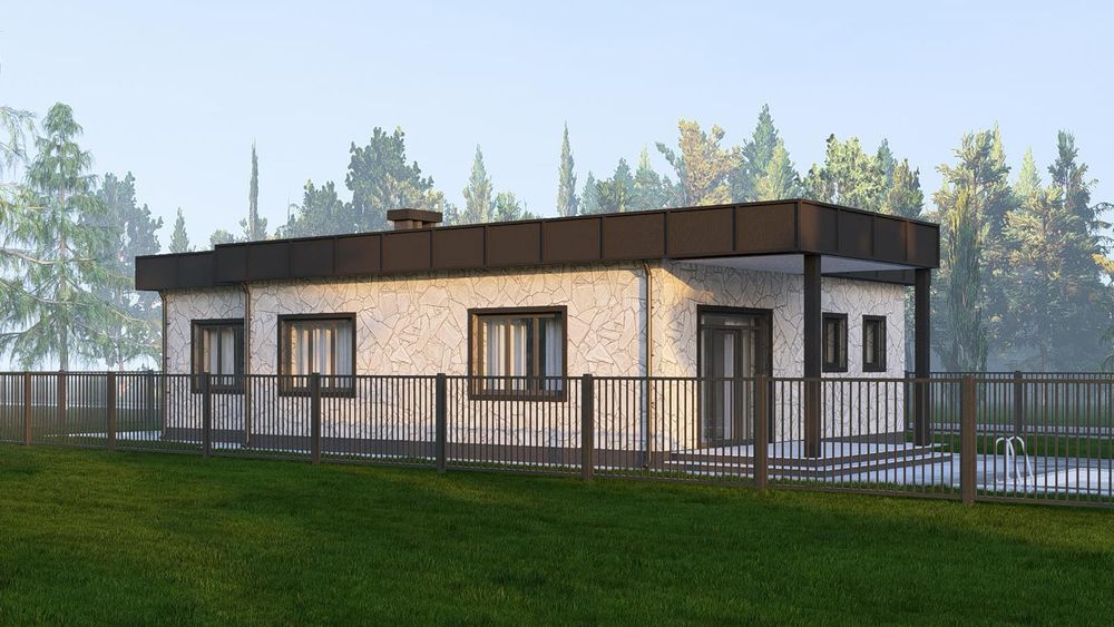 ПРОДАМ 1поверховий  БУДИНОК з каміном